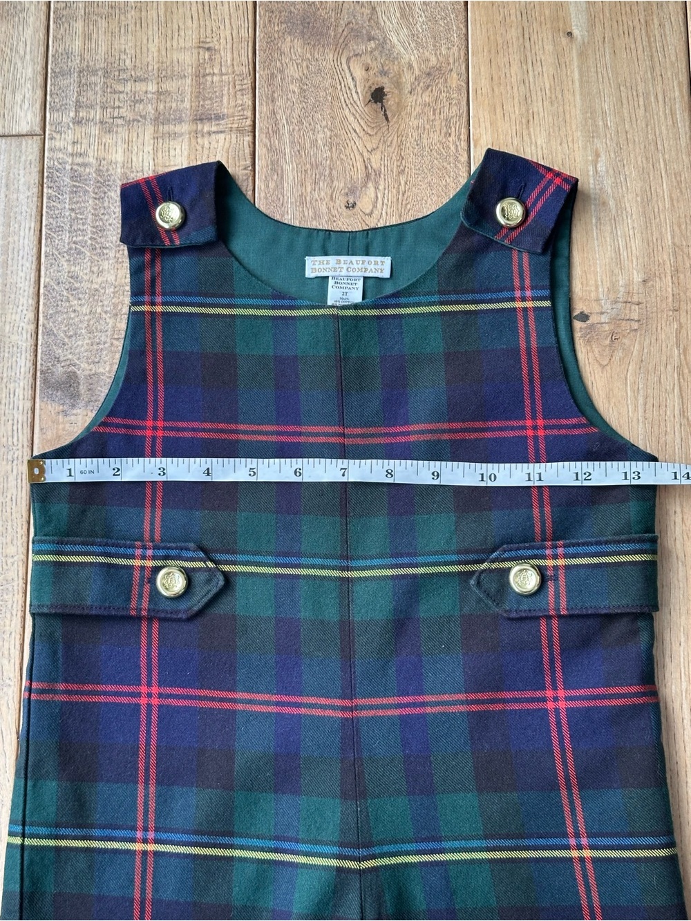 The Beaufort Bonnet Company Jack Keene Jon Jon and Peter Pan Collar Shirt size 2 - Picture 12 of 14